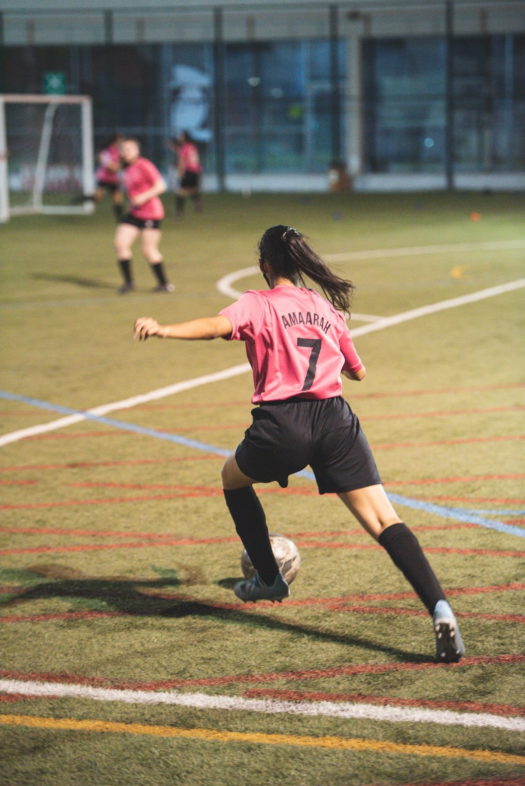 Uruguayan football player celebrating a goal on the pitch