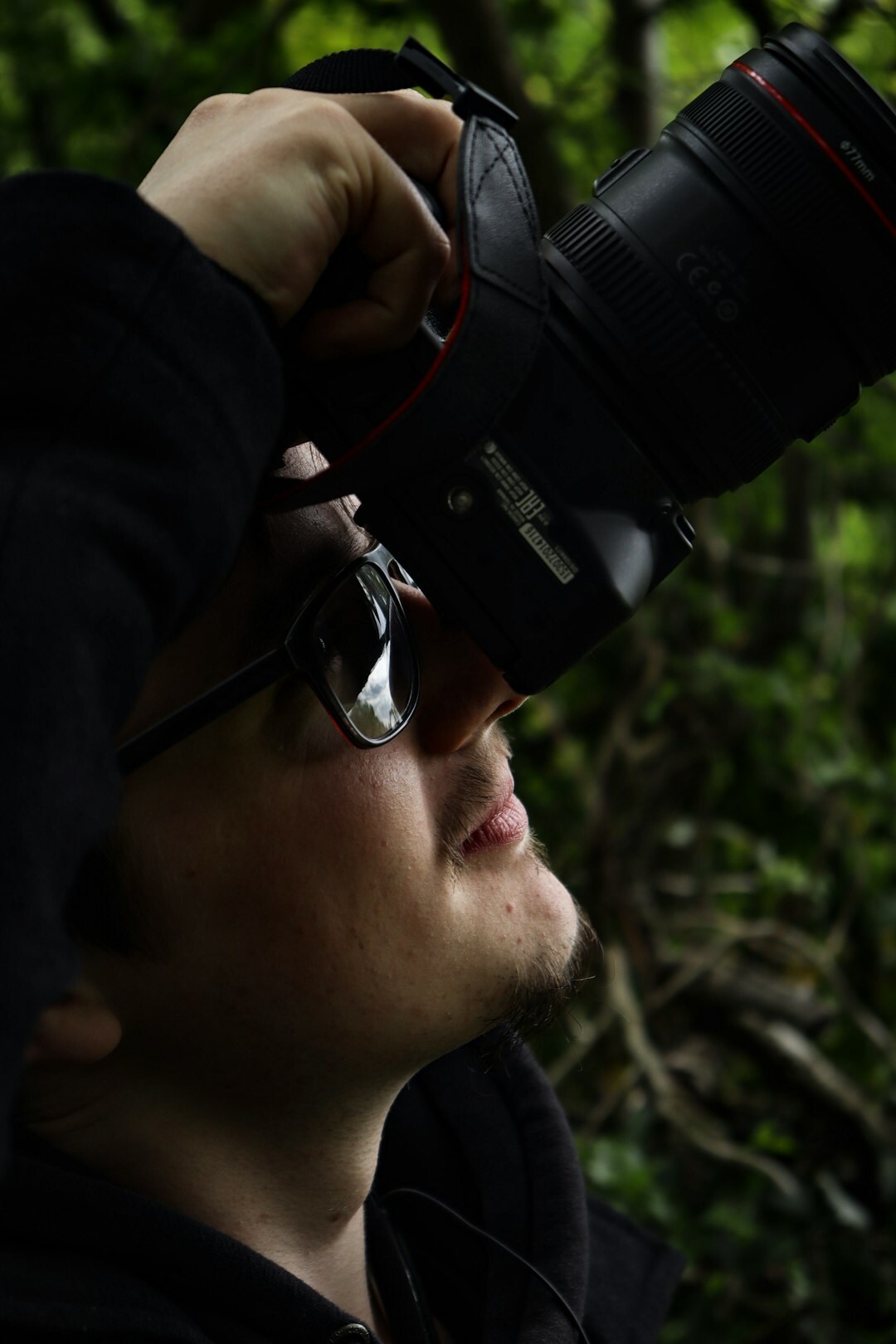 Studio portrait of a Uruguayan male photographer