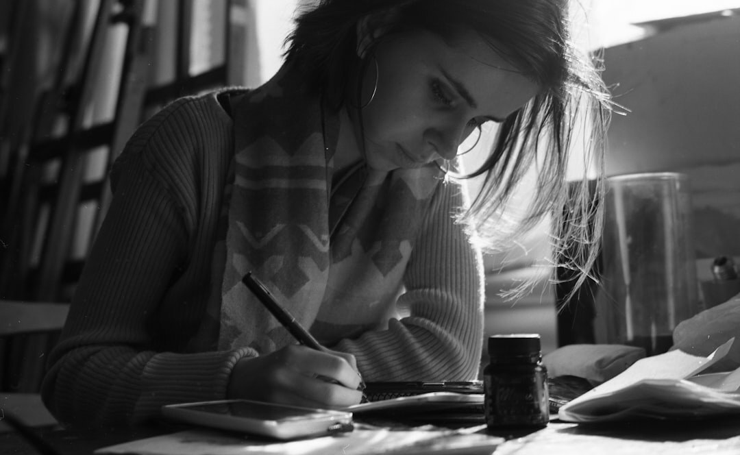 Studio portrait of a young Uruguayan female writer